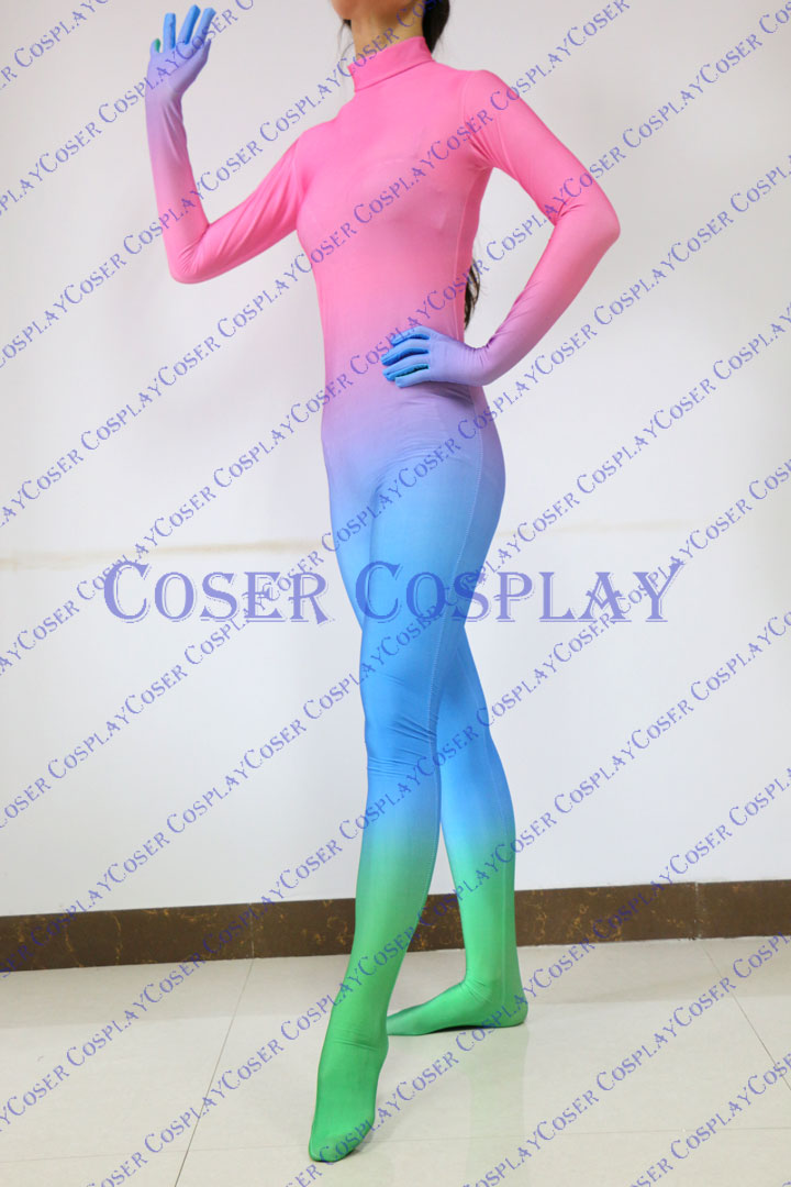 2019 Beautiful Mixed Color Sexy Catsuit Halloween 0305
